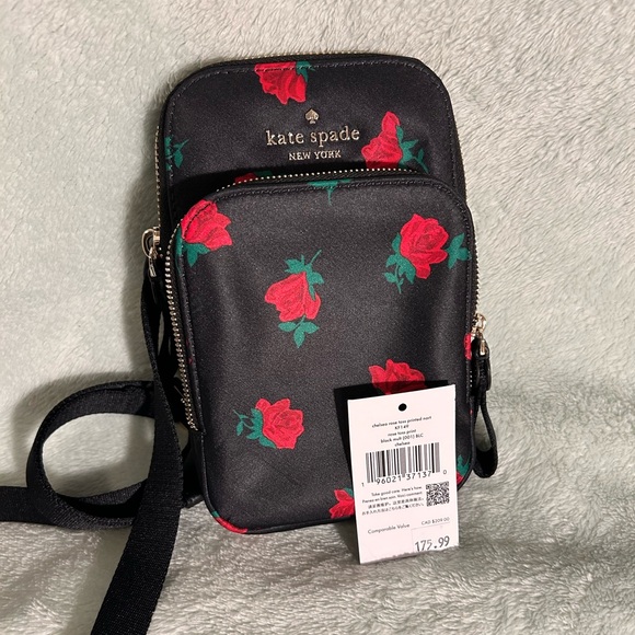 Kate Spade Chelsea Rose Toss North South Crossbody - Picture 3 of 8